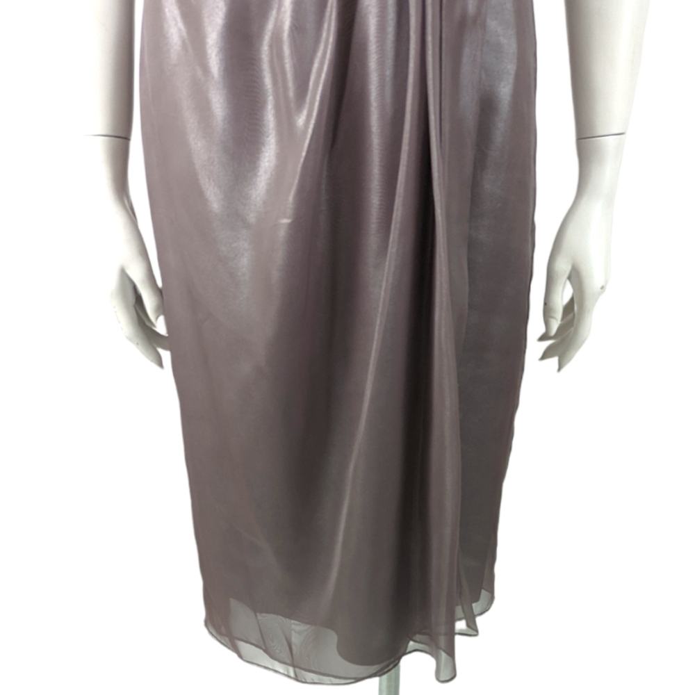 Vera Wang Dress Halter Dress NEW Womens 8 Lilac Special Occasion Cocktail Party - Picture 4 of 15